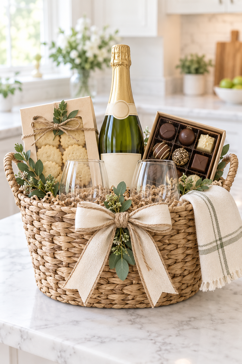 Here's to You — gift basket by The Gifting Co
